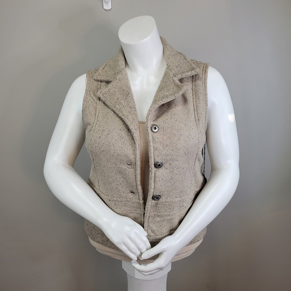 American Trading Co. True Grit Pebblo Pile Rider Vest New With Tags Size L